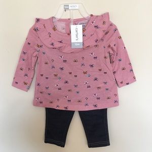 Carter’s 2 Piece Butterfly Set